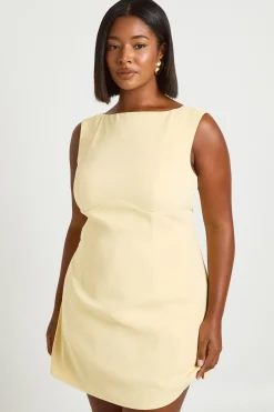 Robe Mini Trapèze Structurée Plus