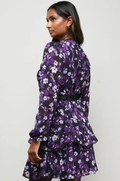 Robe Mini à Volants