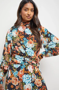 Oasis Robe Mini Western à Épaules Volumineuses<Femme Robes|Toutes Les Robes