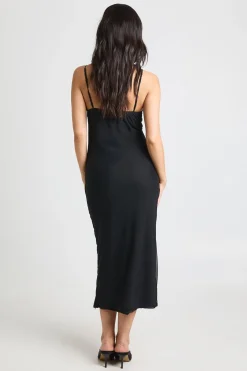 boohoo Robe Moulante En Mesh Avec Détail De Bonnets En Dentelle<Femme Robes Moulantes|Satin Et Dentelle