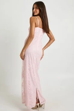 Robe nuisette en dentelle mixte