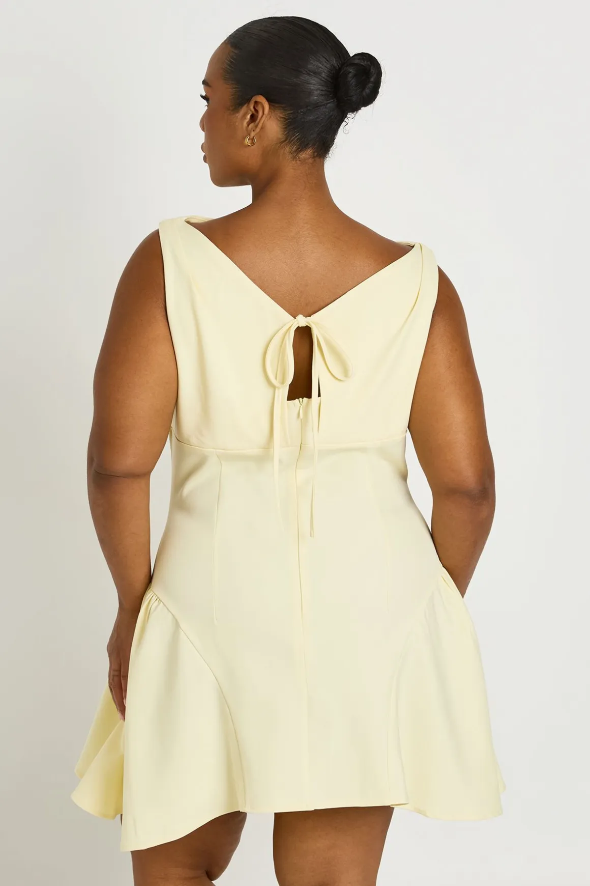 Robe Patineuse Asymétrique Grande Taille