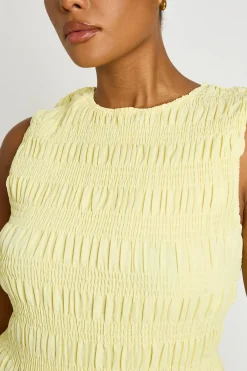 boohoo Robe Patineuse Grande Taille À Encolure Américaine Et Fronces<Femme Robes Patineuses|Robes