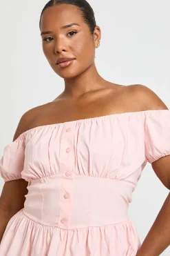 Robe Patineuse Mini En Bengaline Grande Taille