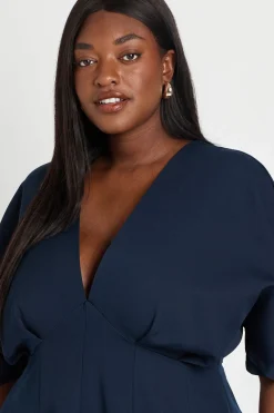 boohoo Robe Patineuse Plissée Grande Taille<Femme Robes Patineuses|Robes
