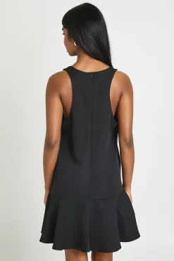 boohoo Robe Patineuse À Taille Basse Et Dos Nageur<Femme Robes Patineuses|Robes