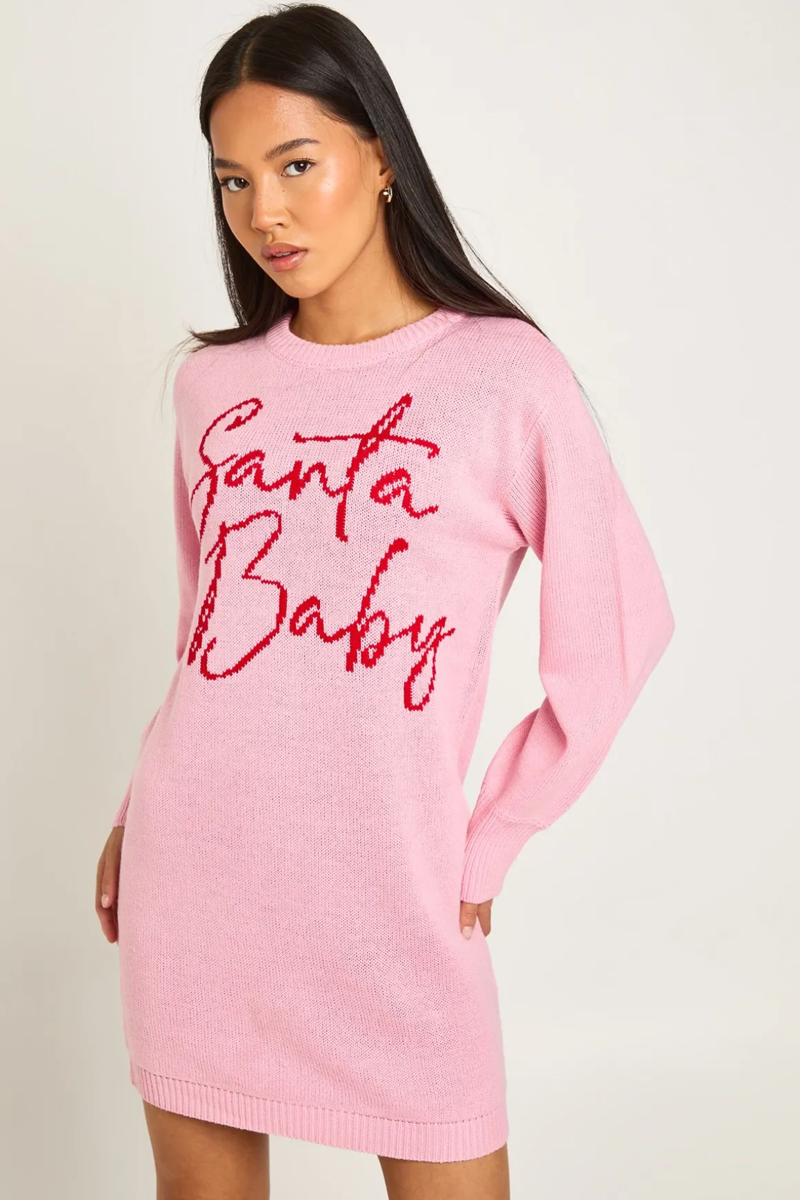 Robe pull de Noël Petite Santa Baby