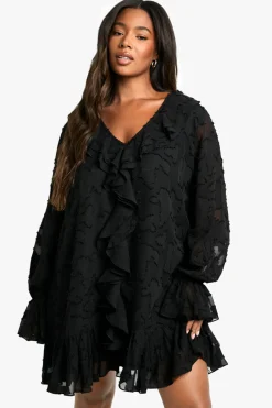 ROBE SHIFT FLORALE BURNOUT EN TAILLE PLUS