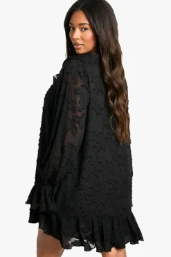 ROBE SHIFT FLORALE BURNOUT EN TAILLE PLUS