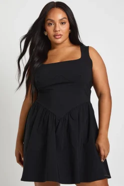 Robe skater plongeante Bengaline Plus