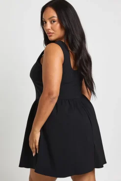 Robe skater plongeante Bengaline Plus