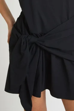Robe Smock Avec Ceinture À Nouer À La Taille
