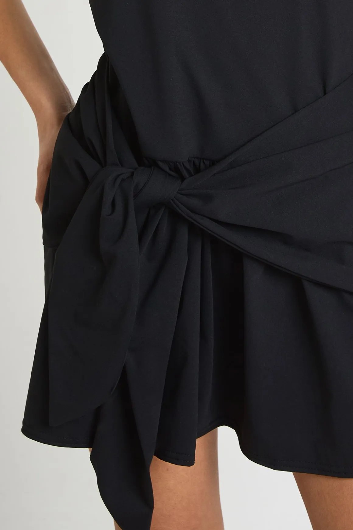 Robe Smock Avec Ceinture À Nouer À La Taille