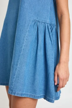 Robe Smock En Chambray