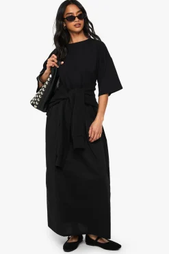 Robe Smock En Mélange De Coton Jersey Petite