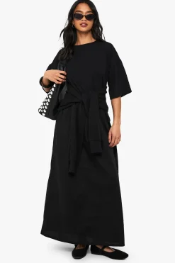 Robe Smock En Mélange De Coton Jersey Petite