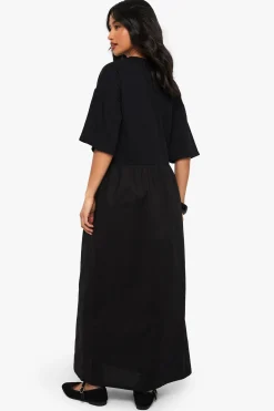 Robe Smock En Mélange De Coton Jersey Petite