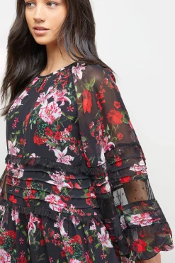 Oasis Robe Smock Mini à Manches Longues<Femme Toutes Les Robes|Robes À Manches Longues
