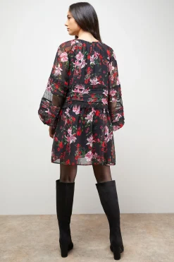 Oasis Robe Smock Mini à Manches Longues<Femme Toutes Les Robes|Robes À Manches Longues