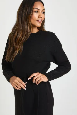 Robe Synthétiquell Mi-Longue Col Rond de Maternité