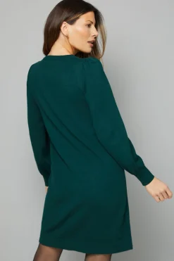 Wallis Robe synthétiquell Évasée à Col Rond<Femme Pulls Et Gilets|Toutes Les Mailles
