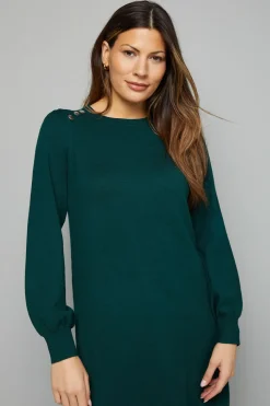 Wallis Robe synthétiquell Évasée à Col Rond<Femme Pulls Et Gilets|Toutes Les Mailles