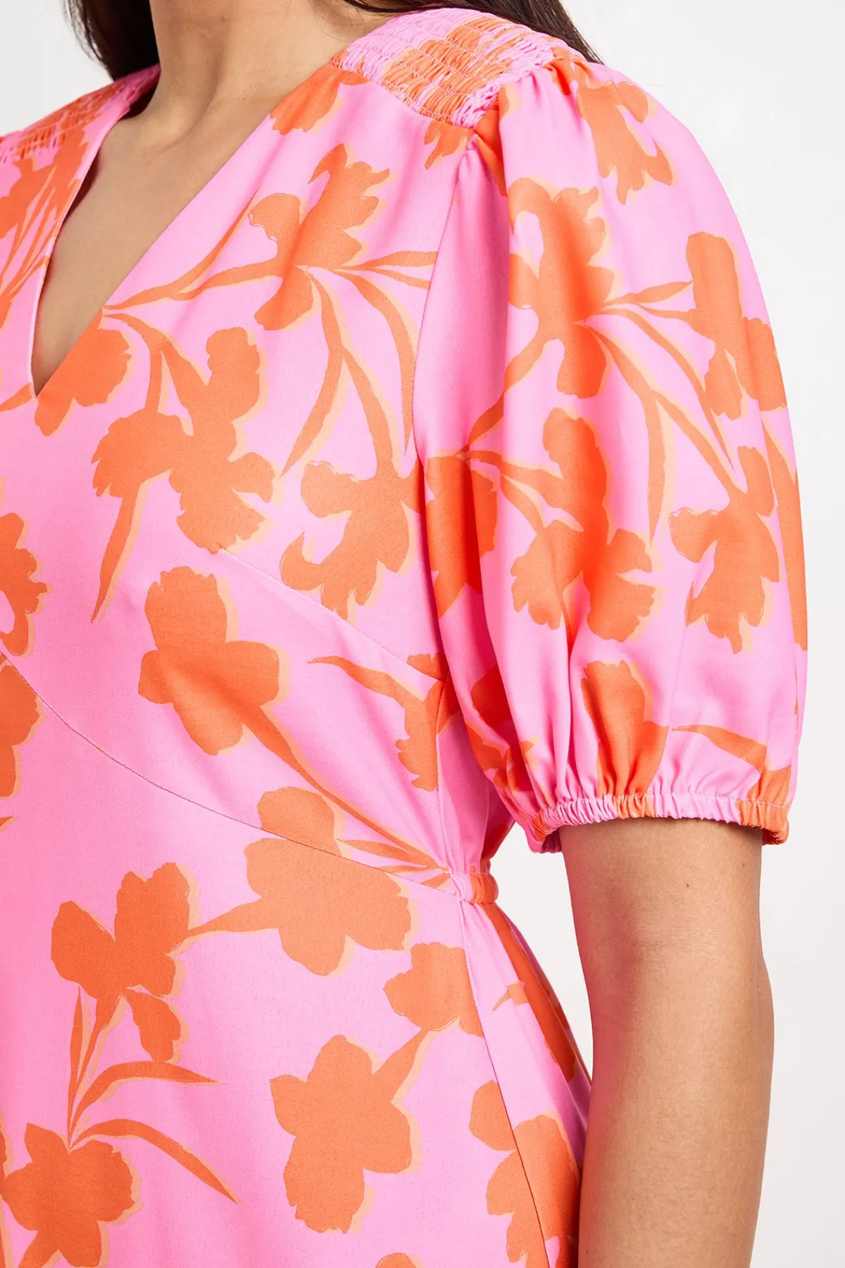 Wallis Robe À Thé Florale D'été<Femme Robes|Robes Mi-Longues
