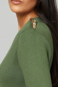 Wallis Robe Tricotée Côtelée Asymétrique Petite<Femme Pulls Et Gilets|Toutes Les Mailles