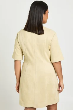 Robe T-shirt Ample en Synthétique Grande Taille