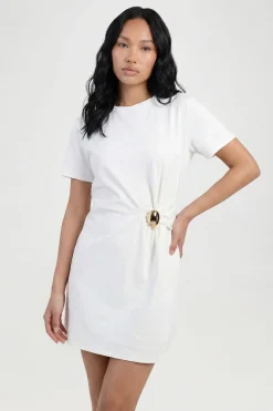 boohoo Robe T-shirt À Détail Doré<Femme Robes|Robes De Jour