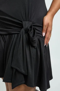 boohoo Robe T-shirt Plus à ourlet tombant<Femme Robes Courtes|Robes
