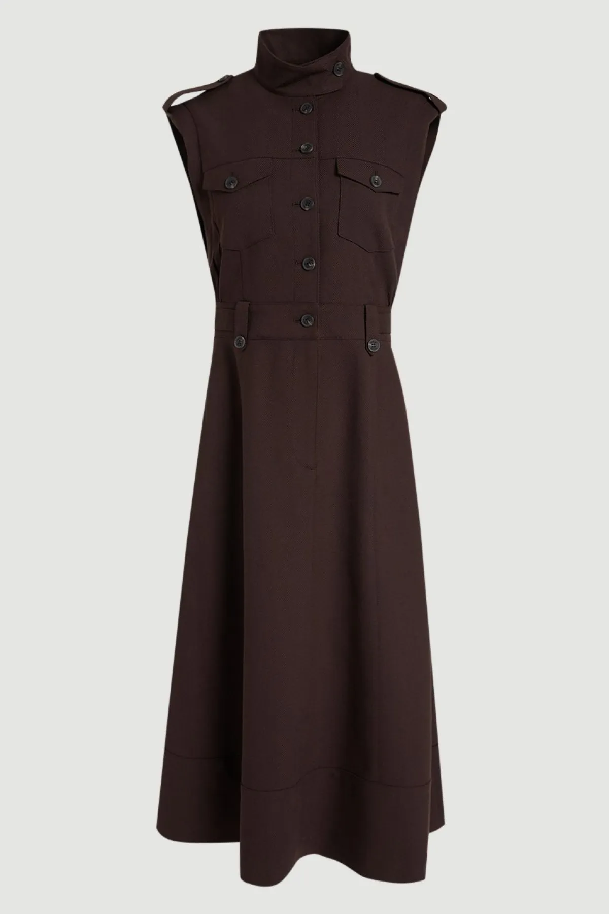 KarenMillen Robe Utilitaire Texturée Chevrons Petite<Femme Toutes Les Robes|Robes D’Automne