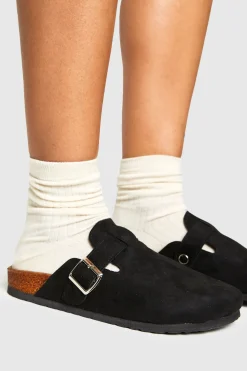 boohoo Sabots basiques à embout fermé<Femme Basiques|Chaussures Plates