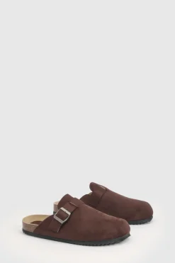 boohoo Sabots Fermés Basiques<Femme Looks Chocolat|Basiques