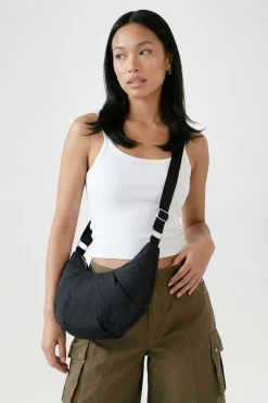 Sac Bandoulière Basic En Nylon