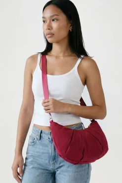 Sac Bandoulière Basique En Nylon