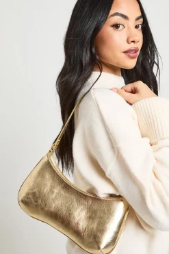 boohoo Sac À Bandoulière Basique Métallisé<Femme Sacs À Main|Basiques
