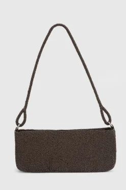 Sac À Bandoulière À Détail Perlé