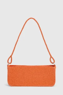 Sac À Bandoulière À Détails Perlés