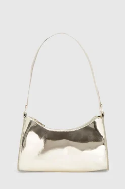 Sac à bandoulière miroir métallique