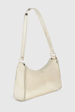 Sac à bandoulière miroir métallique