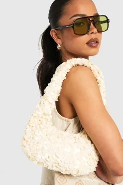 boohoo Sac à bandoulière orné de sequins< Sacs À Main|Sacs Portés Épaule
