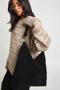 boohoo Sac Cabas En Synthétique Avec Détail Anneau< Sacs En Faux Daim|Sacs À Main