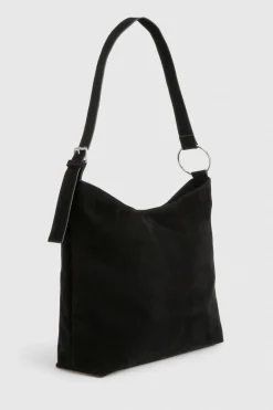 boohoo Sac Cabas En Synthétique Avec Détail Anneau< Sacs En Faux Daim|Sacs À Main