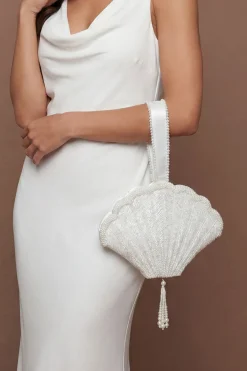 Coast Sac Coquillage À Sequins Nessa Avec Pompon Pour Mariée< Sacs À Main