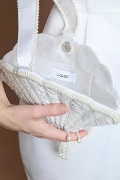 Coast Sac Coquillage À Sequins Nessa Avec Pompon Pour Mariée< Sacs À Main