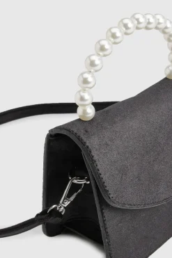 boohoo Sac à main avec poignée en perle de velours< Sacs À Main