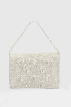 Sac À Main D'épaule Nœud Orné Mariée Faye