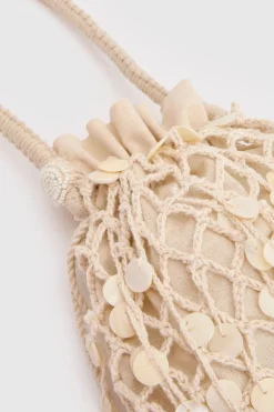 boohoo Sac À Main Froncé Avec Détails En Coquillages< Sacs À Main