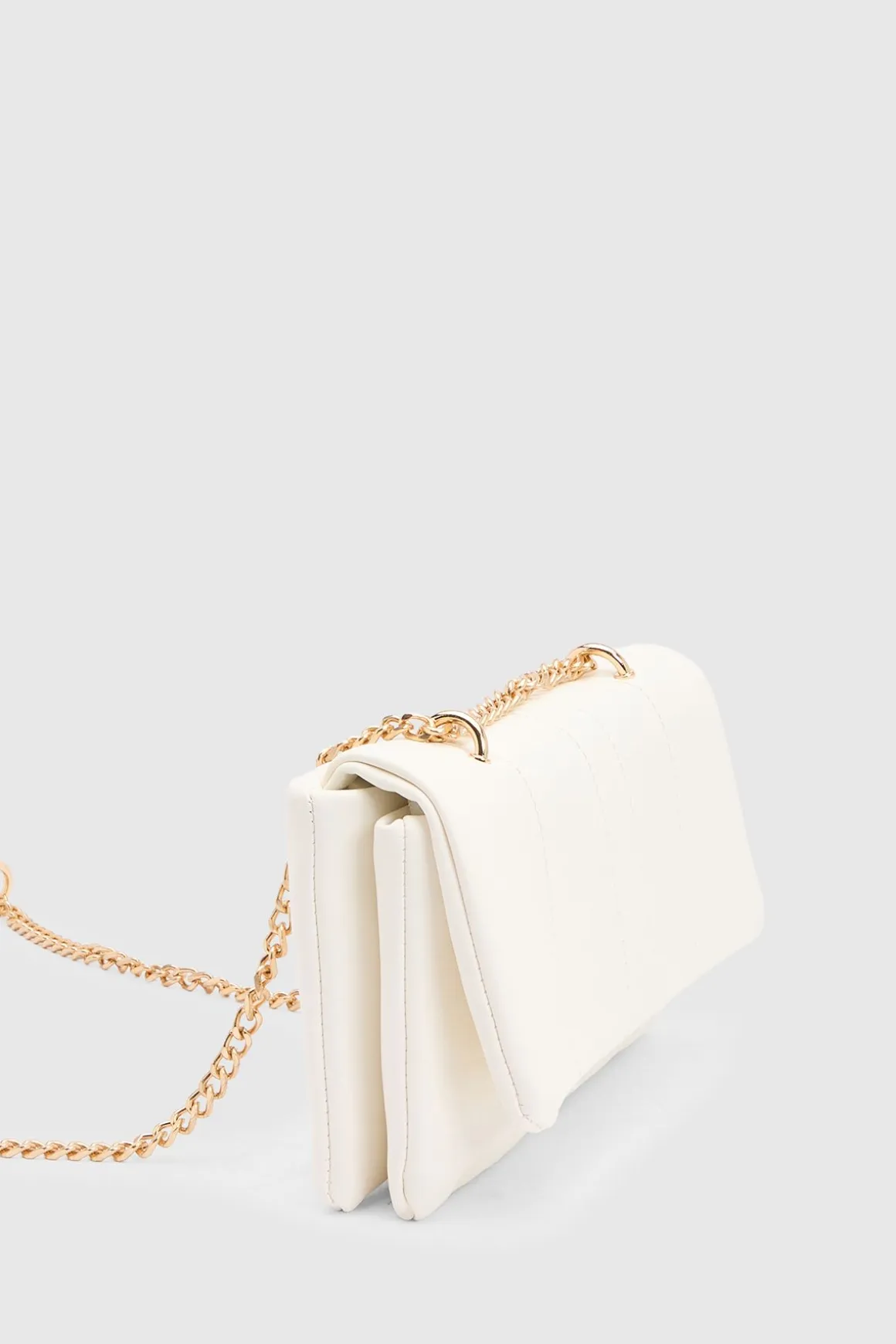 Sac Matelassé À Rabat Ajustable Porté Croisé & Épaule